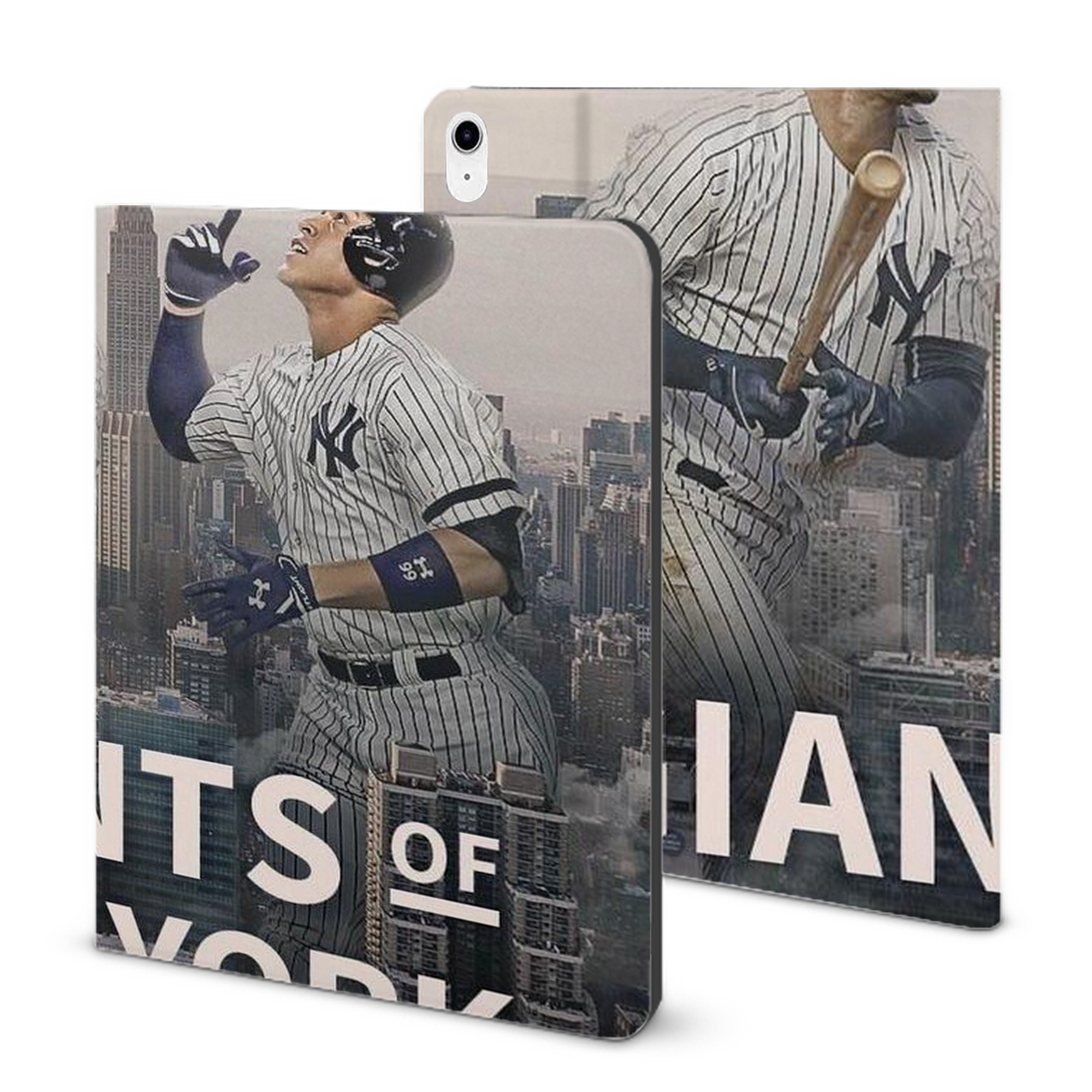 Giancarlo Stanton 46 IPad Case Without Pencil Slot – Book-Style Cover With PU Leather & TPU – Slim, Durable, Scratch-Resistant, Full Protection & Easy Access
